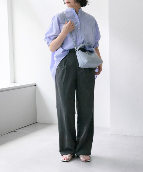 IO pelle / ear 黒レザーショルダーバッグ バンブーハンドル EAZ1011112D0003_1.jpg
