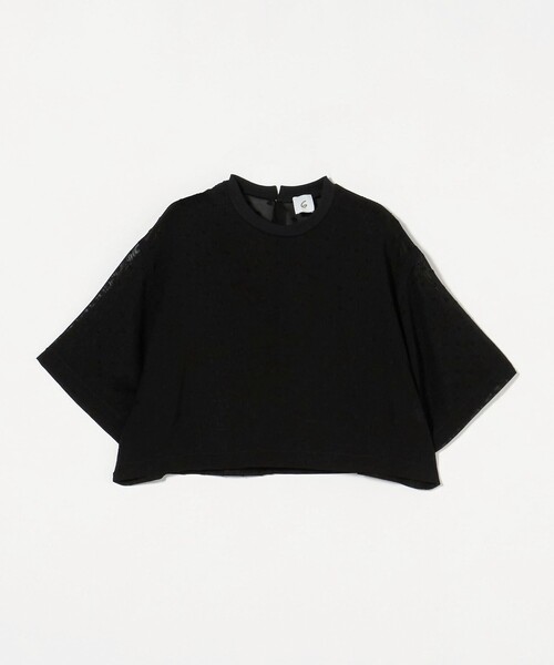 新品未使用タグ付き06xbye. A NOTAPPLE Tee roku 石黒 6(ROKU)＞ネック コード Tシャツ（Tシャツ/カットソー）｜6