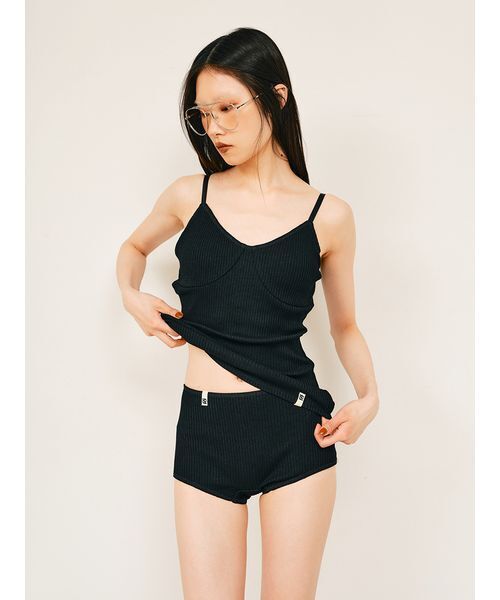 null.（ヌル） ショーツ ボックスリブショーツ : ZOZOTOWN Yahoo!店