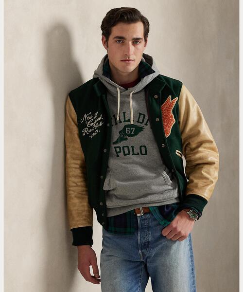 Ralph Lauren ロゴ フリース フーディ パーカー POLO RALPH LAUREN パーカー ロゴ フリース フーディ メンズ