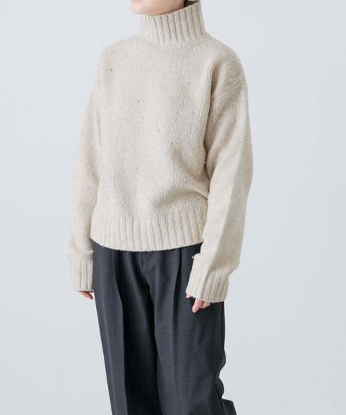 かぐれ タートルネックニット FREE モカ レディース : ZOZOTOWN Yahoo