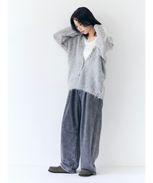 Ungrid（アングリッド） カーディガン 「WEB限定」カラールーズニット
