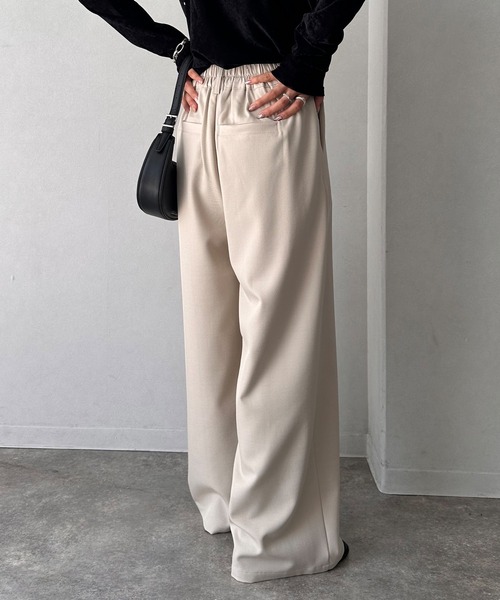 NOGLE スラックス パンツ 「NOGLE/ノグル」センタータックスラックス