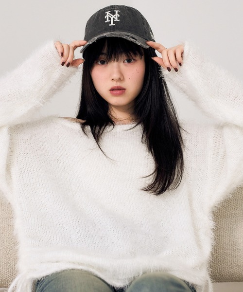 Heather（ヘザー） ニット セーター ドロストシャギーニット 590716