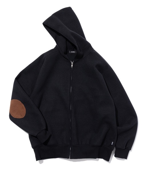 パーカー ELBOW PATCH ZIP OPEN SWEATSHIRT メンズ レディース_1