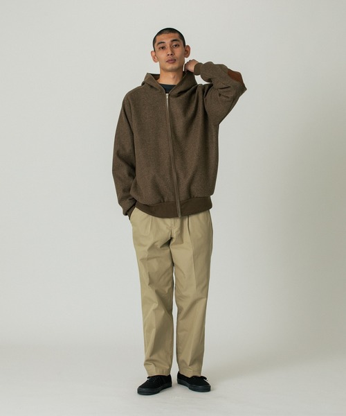 パーカー ELBOW PATCH ZIP OPEN SWEATSHIRT メンズ レディース_18