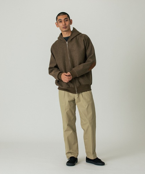 パーカー ELBOW PATCH ZIP OPEN SWEATSHIRT メンズ レディース_19