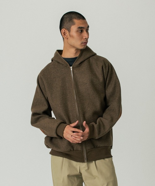 パーカー ELBOW PATCH ZIP OPEN SWEATSHIRT メンズ レディース_6