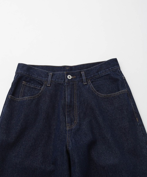 「JUNRED」 ブーツカットデニムパンツ L ネイビー メンズ