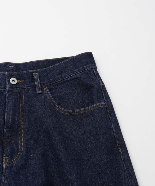 「JUNRED」 ブーツカットデニムパンツ L ネイビー メンズ