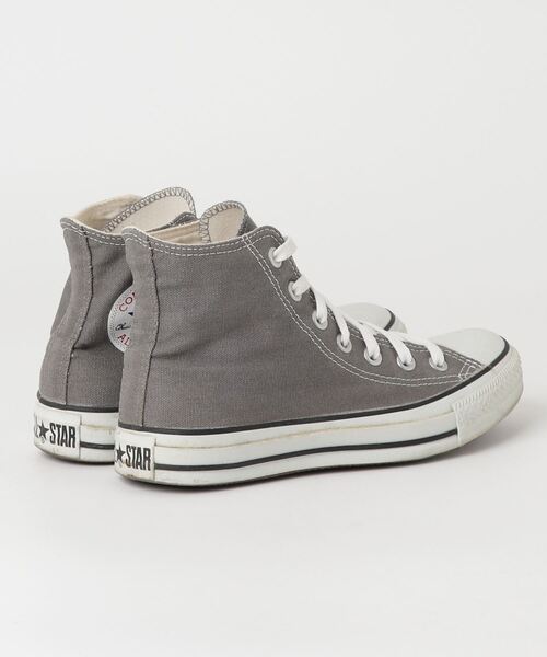 「CONVERSE」 ハイカットスニーカー 24.5cm グレー レディース