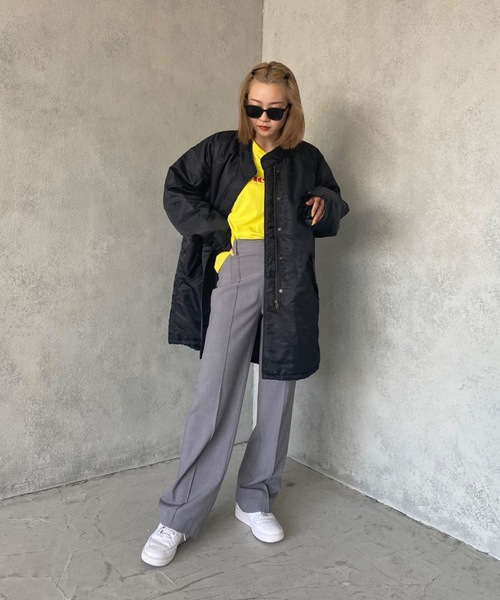 「SHAGGIE」 コート FREE ホワイト レディース_画像2