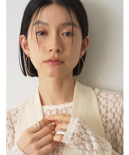 AIC. ピアス 「再入荷」ハーフサークルピアス レディース : ZOZOTOWN