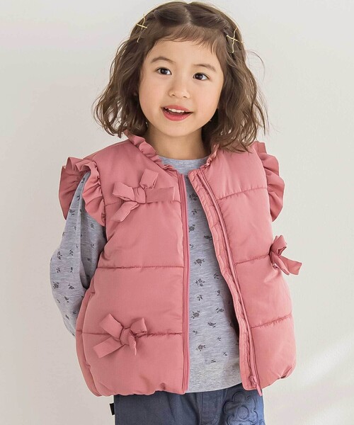 BeBe Petits Pois Vert（ベベ プチ ポワ ヴェール） ベスト 「店舗限定