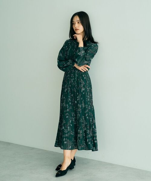 YECCA VECCA（イェッカヴェッカ） ワンピース ヴィンテージフラワー柄