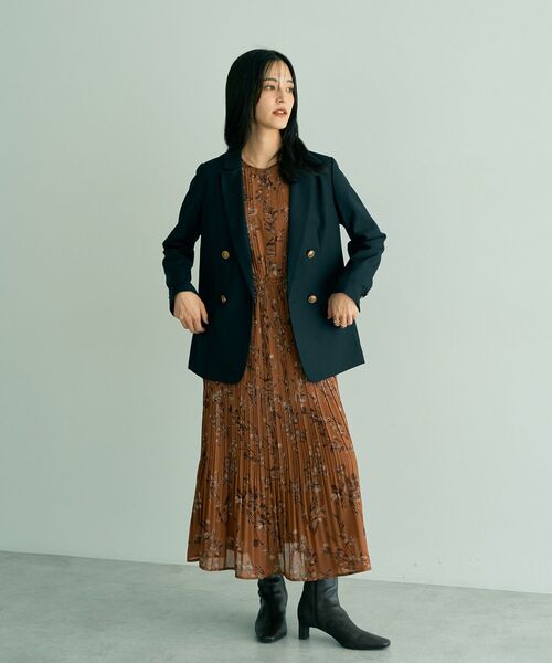 YECCA VECCA（イェッカヴェッカ） ワンピース ヴィンテージフラワー柄