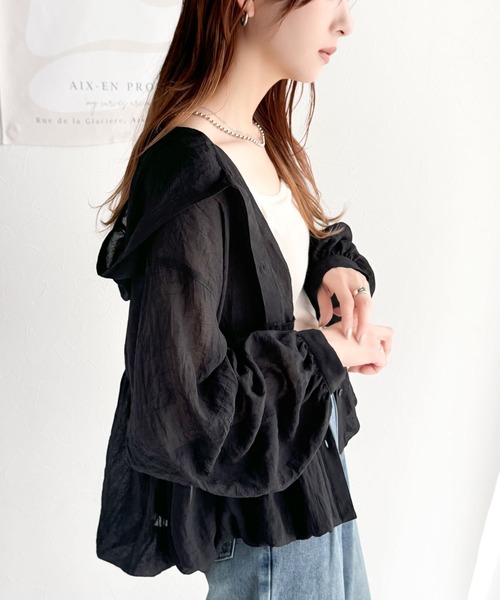 「classicalelf」 長袖ブラウス LARGE オフホワイト レディース