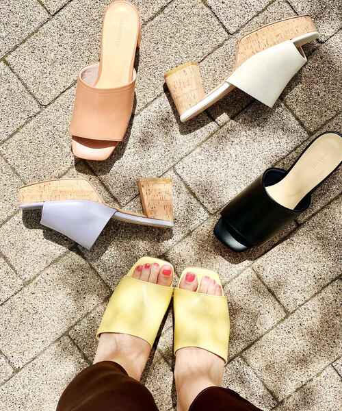 「ESPERANZA」 ミュール M アイボリー レディース_画像2