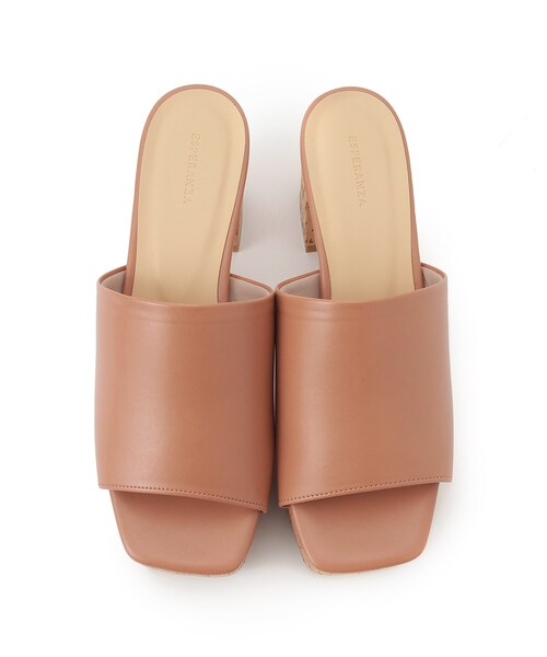 「ESPERANZA」 ミュール M アイボリー レディース_画像5