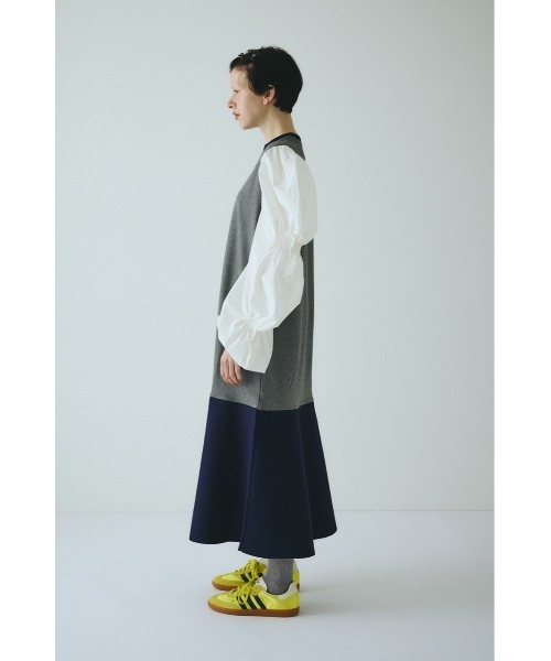 HeRIN.CYE ワンピース Shirring balloon sleeves dress シャーリング