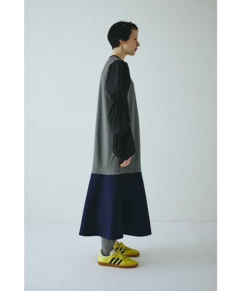 HeRIN.CYE ワンピース Shirring balloon sleeves dress シャーリング