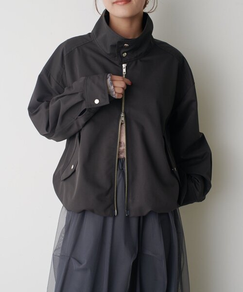 Lui's（ルイス） ジップアップブルゾン FREE カーキ レディース