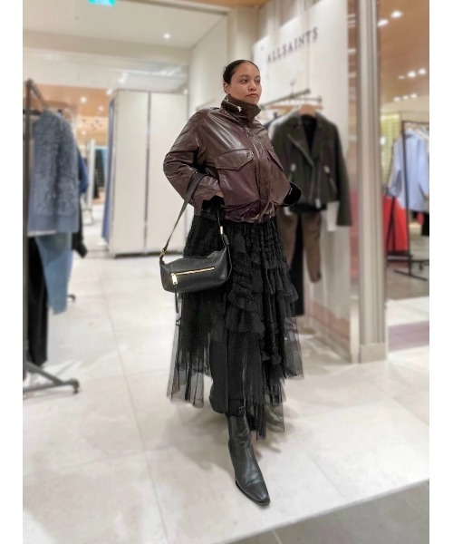 ALLSAINTS（オールセインツ） ショルダーバッグ バッグ VEGA LEATHER