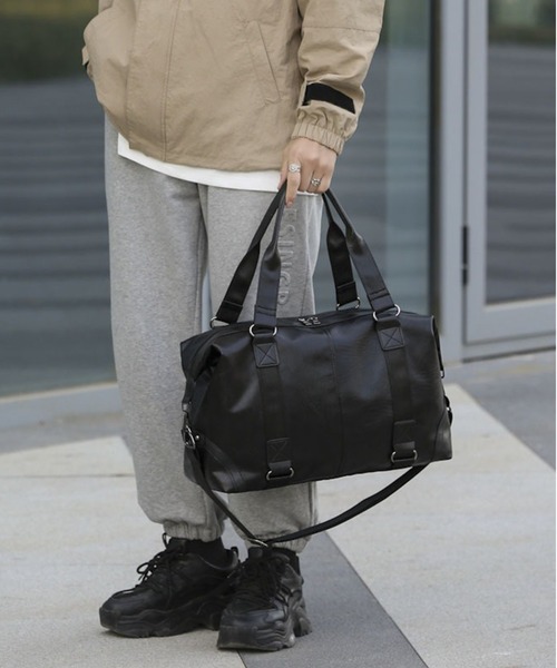 SETUP7（セットアップセブン） ボストンバッグ 「SETUP7」フェイク