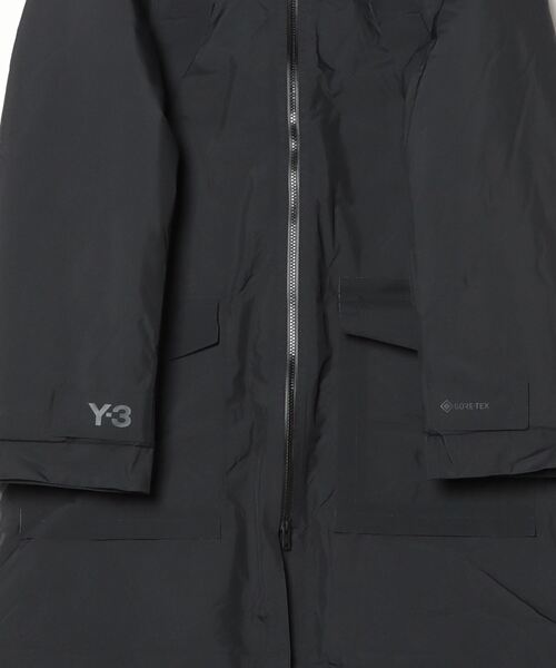 Y-3 ダウンジャケット ダウン GTX PADDED PARKA メンズ : ZOZOTOWN
