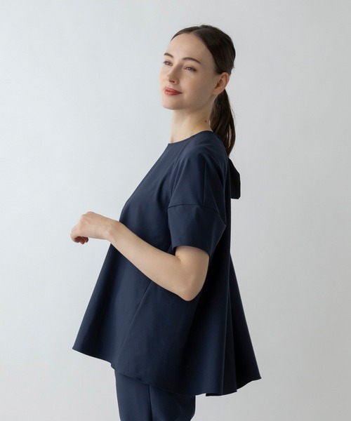 「Sono」 半袖Tシャツ 1 ネイビー レディース_画像4