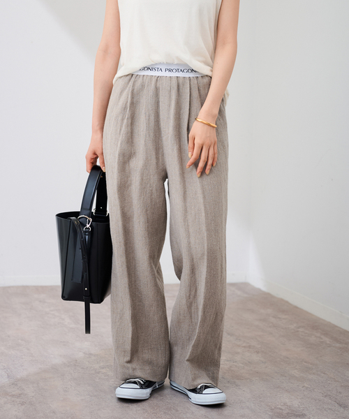 プロタゴニスタ　protagonista パンツ FRAMeWORK（フレームワーク） スラックス パンツ PROTAGONISTA