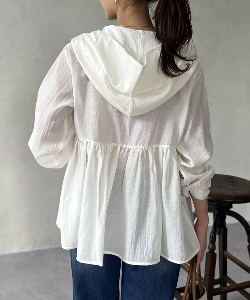 「Chez toi」 ジップアップブルゾン FREE ブラック レディース_画像9