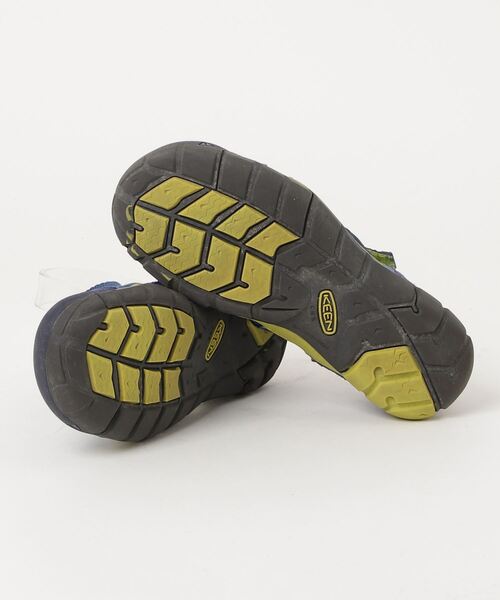 「KEEN」 フラットサンダル 22cm ブルー レディース_画像3