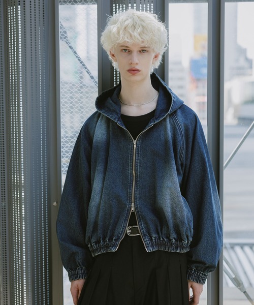 HARE（ハレ） ブルゾン アウター 「SET UP対応」コンパクトデニム