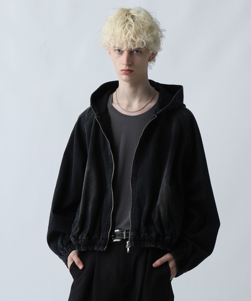 HARE（ハレ） ブルゾン アウター 「SET UP対応」コンパクトデニム