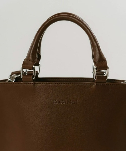 ［Knuth Marf］ Knuth Marf ハンドバッグ side studs leather bag : ZOZOTOWN Yahoo!店