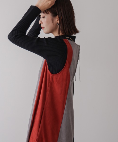 Bou Jeloud（ブージュルード） tシャツ カラーブロックシルエット