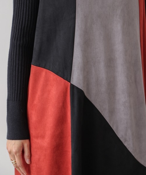 Bou Jeloud（ブージュルード） tシャツ カラーブロックシルエット