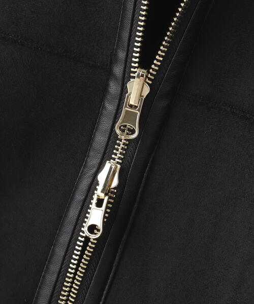 Risley ブルゾン アウター Risley/リズレー/リバーシブルボアフーディ