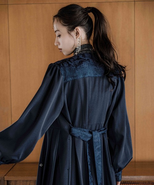 HARE（ハレ） ワンピース ジャガードキリカエカシュクールワンピース