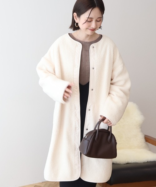 epa リバーシブルキルティングボアコート　Sサイズ AMERICAN HOLIC（アメリカンホリック） コート アウター あったか