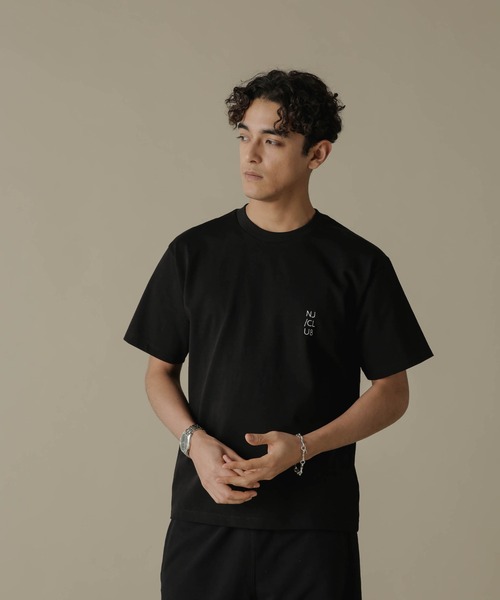 「NANO universe」 半袖Tシャツ L ホワイト メンズ_画像4