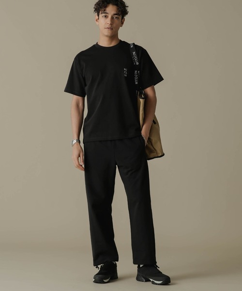 「NANO universe」 半袖Tシャツ L ホワイト メンズ_画像6