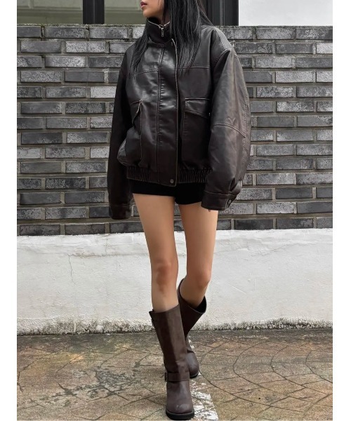 BLACKUP（ブラックアップ） ブルゾン アウター 「MADE」 ピンテル