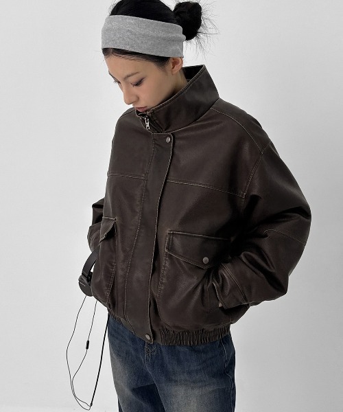 BLACKUP（ブラックアップ） ブルゾン アウター 「MADE」 ピンテル