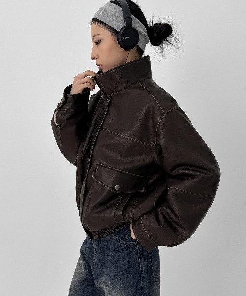 BLACKUP（ブラックアップ） ブルゾン アウター 「MADE」 ピンテル