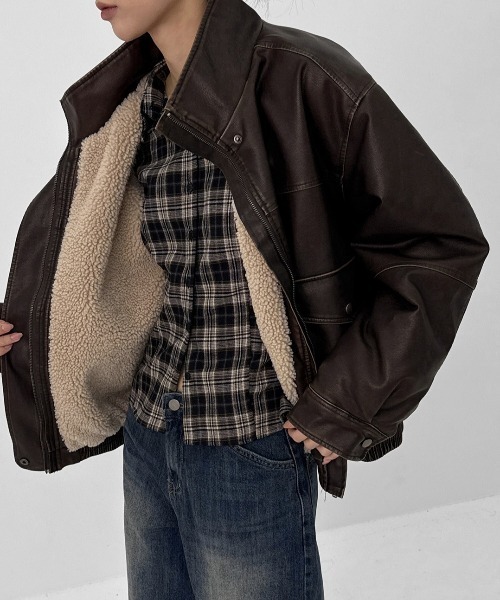 BLACKUP（ブラックアップ） ブルゾン アウター 「MADE」 ピンテル