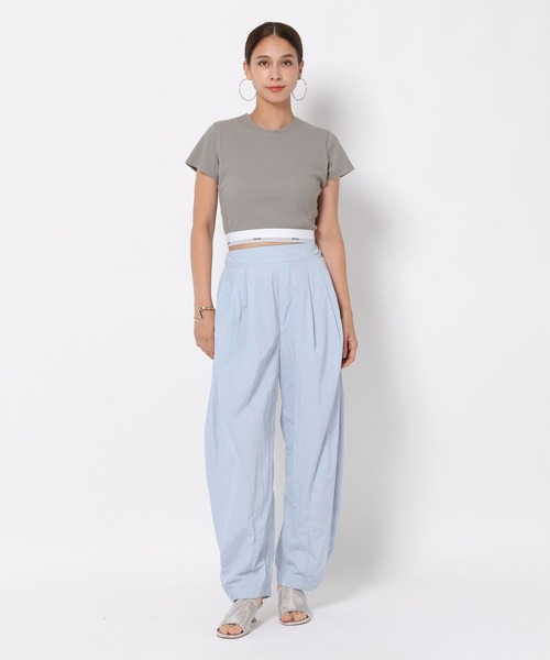 「HEREIAM」 半袖カットソー SMALL グレー レディース_画像2