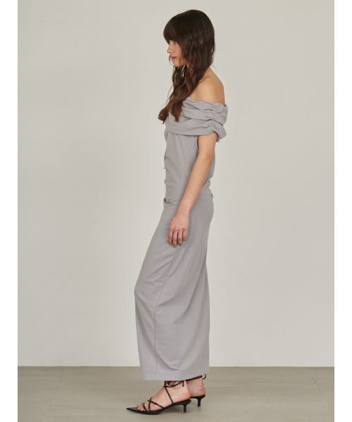 「styling/」 ノースリーブワンピース 0 ブラック レディース_画像2