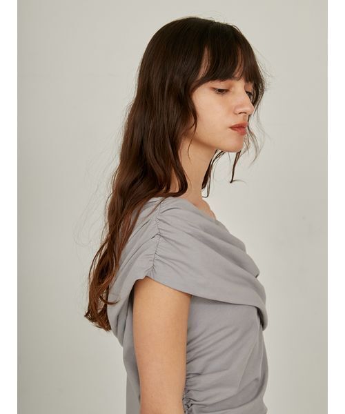 「styling/」 ノースリーブワンピース 0 ブラック レディース_画像4